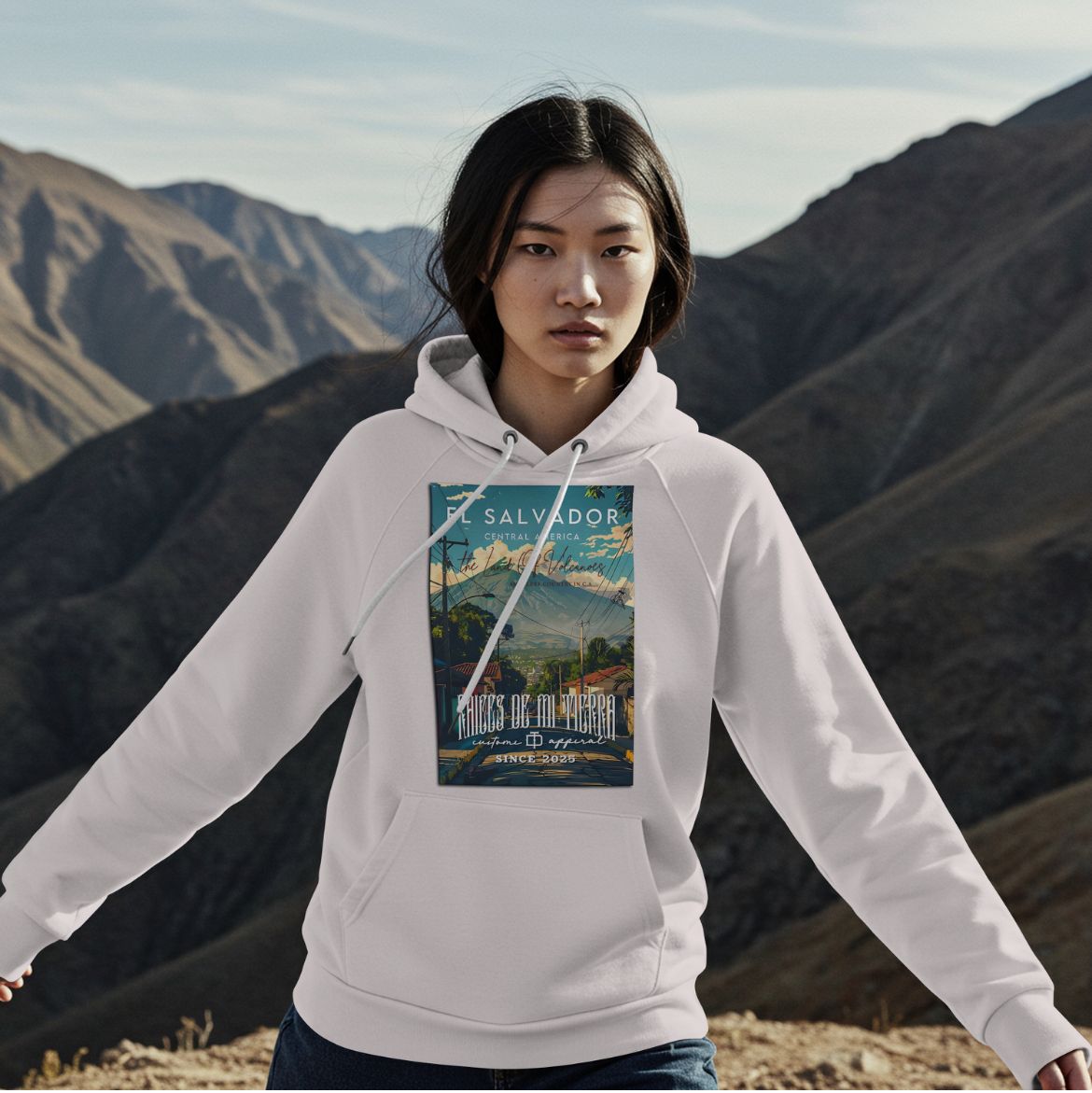 El Salvador Land of Volcanoes hoodie